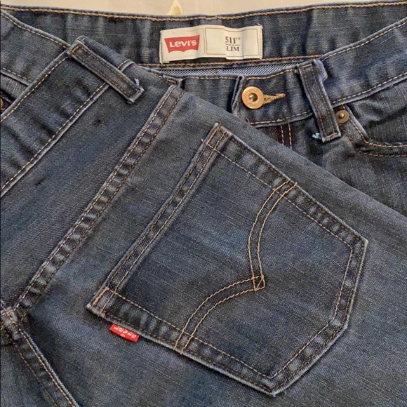 Boys’ Levi 511 Slim Blue Jeans Sz 16 (28x28”) - Picture 2 of 14